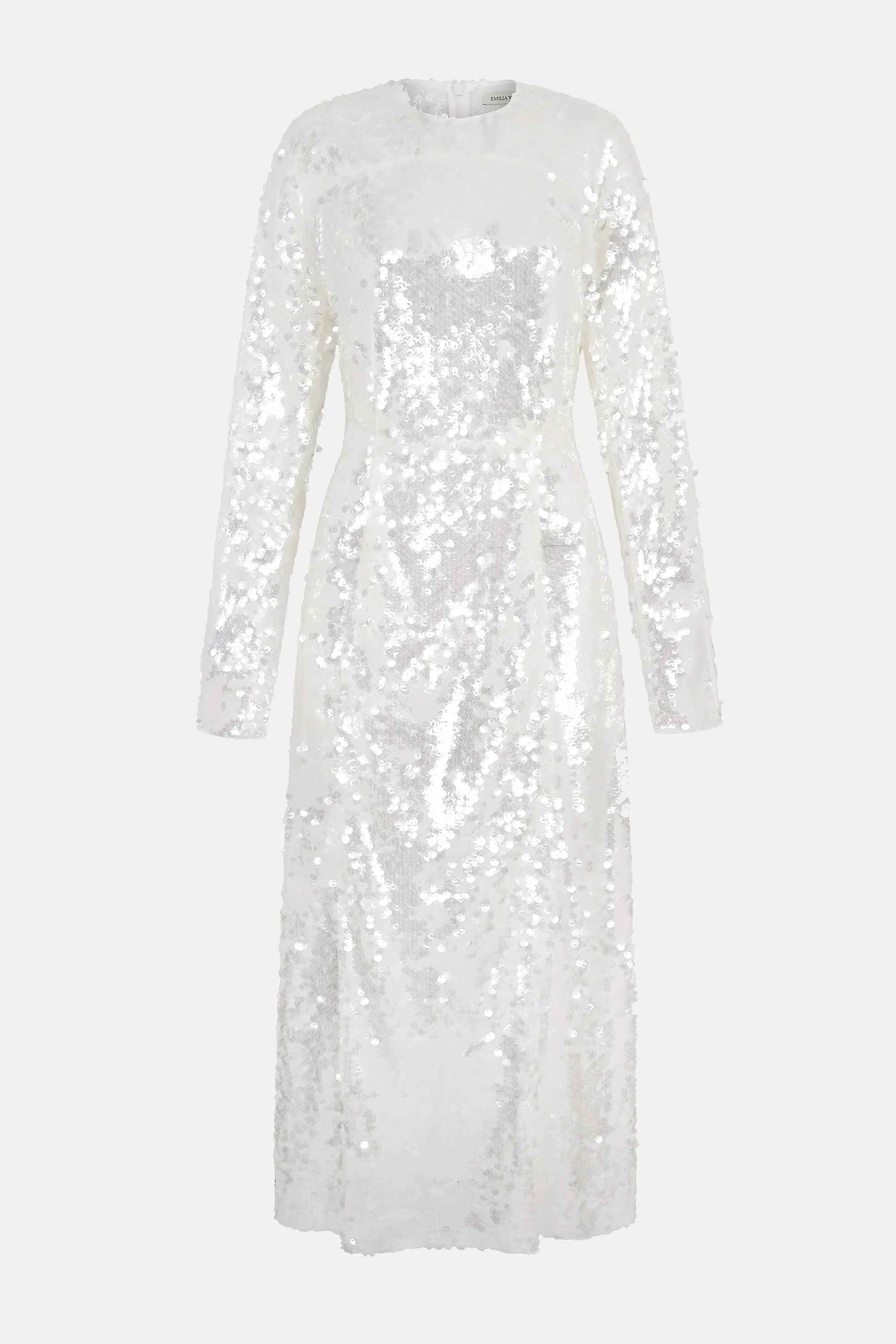 Amiria Clear Sequin Dress