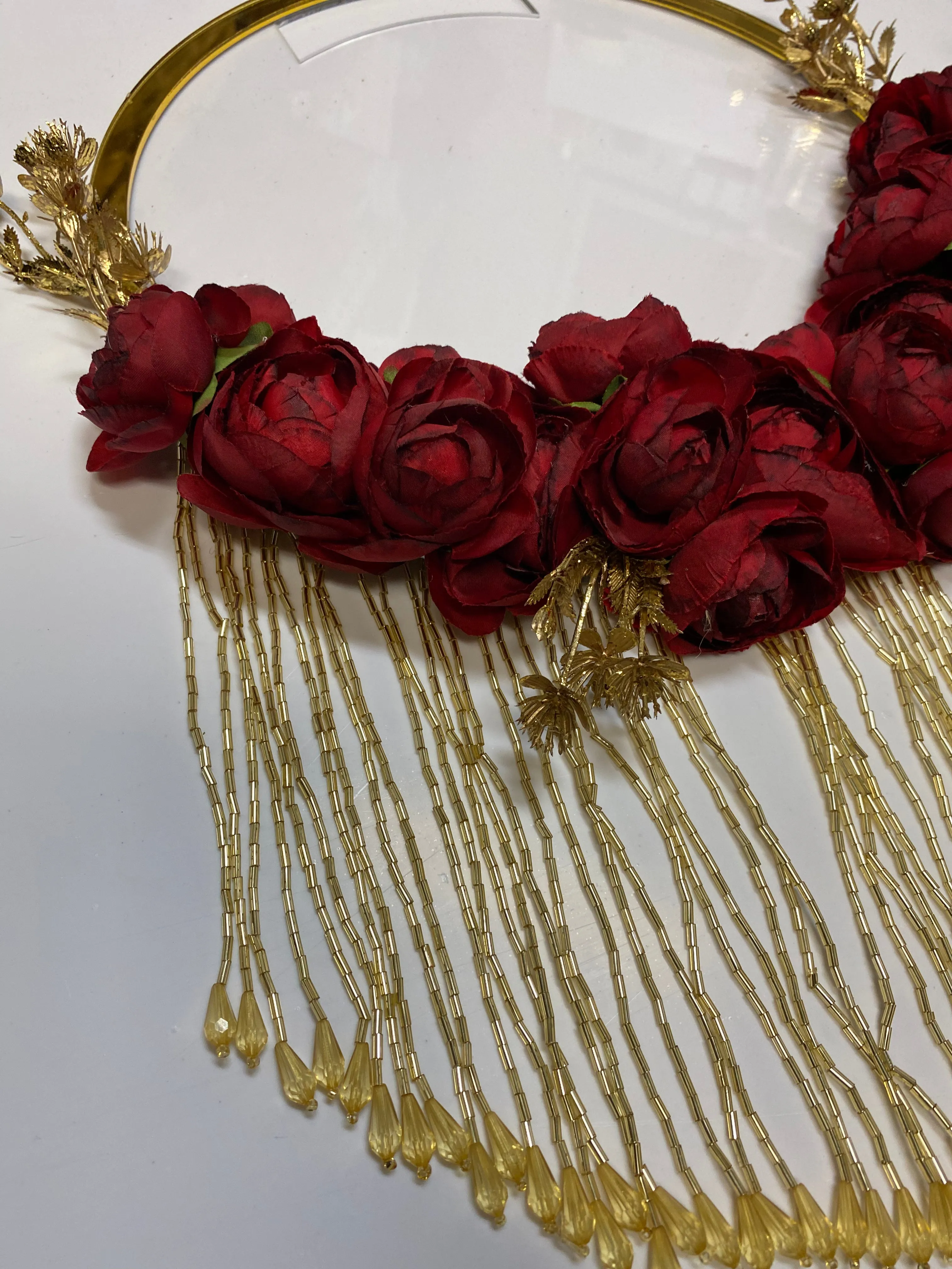 Beaded Acrylic Bouquet with beads