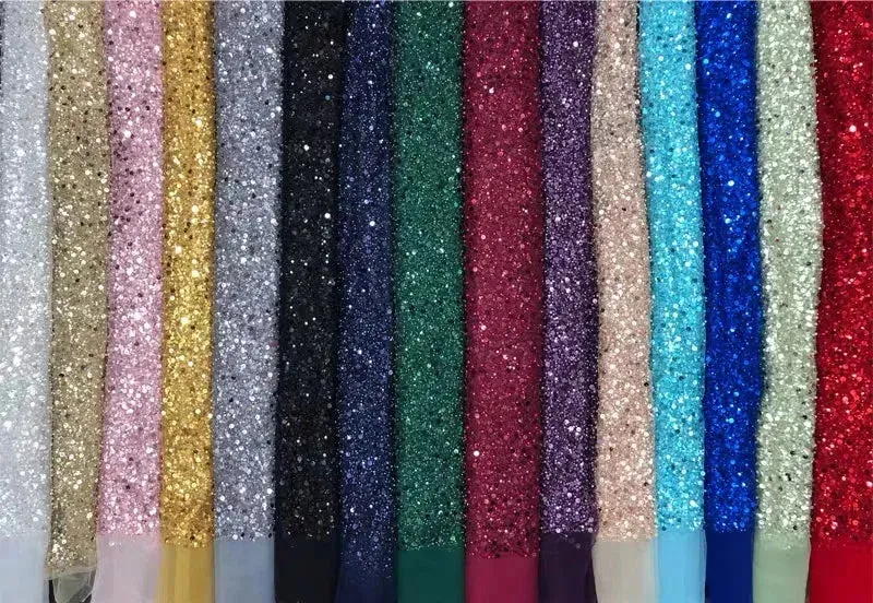 Bella Glitter Off Shoulder Prom Dresses Elegant Detachable Long Train Long Sleeves Sequins Wedding Dress