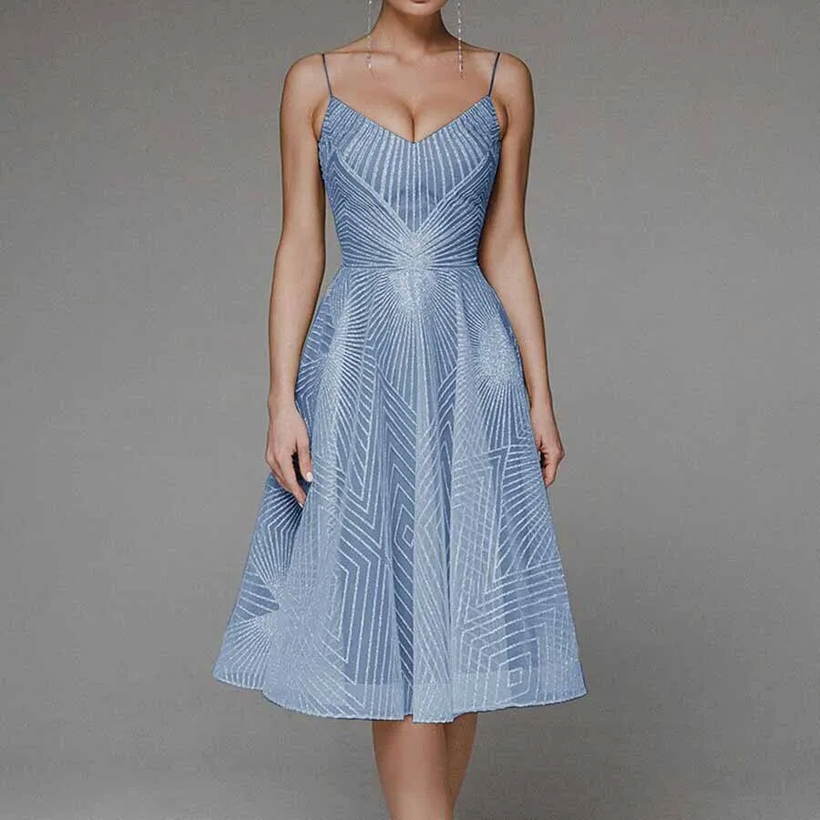 BerryBetty - Sexy Slip Backless Embroidered Midi Dresses for Women Summer Elegant Luxury Evening Guest Wedding Long Formal Party Dress