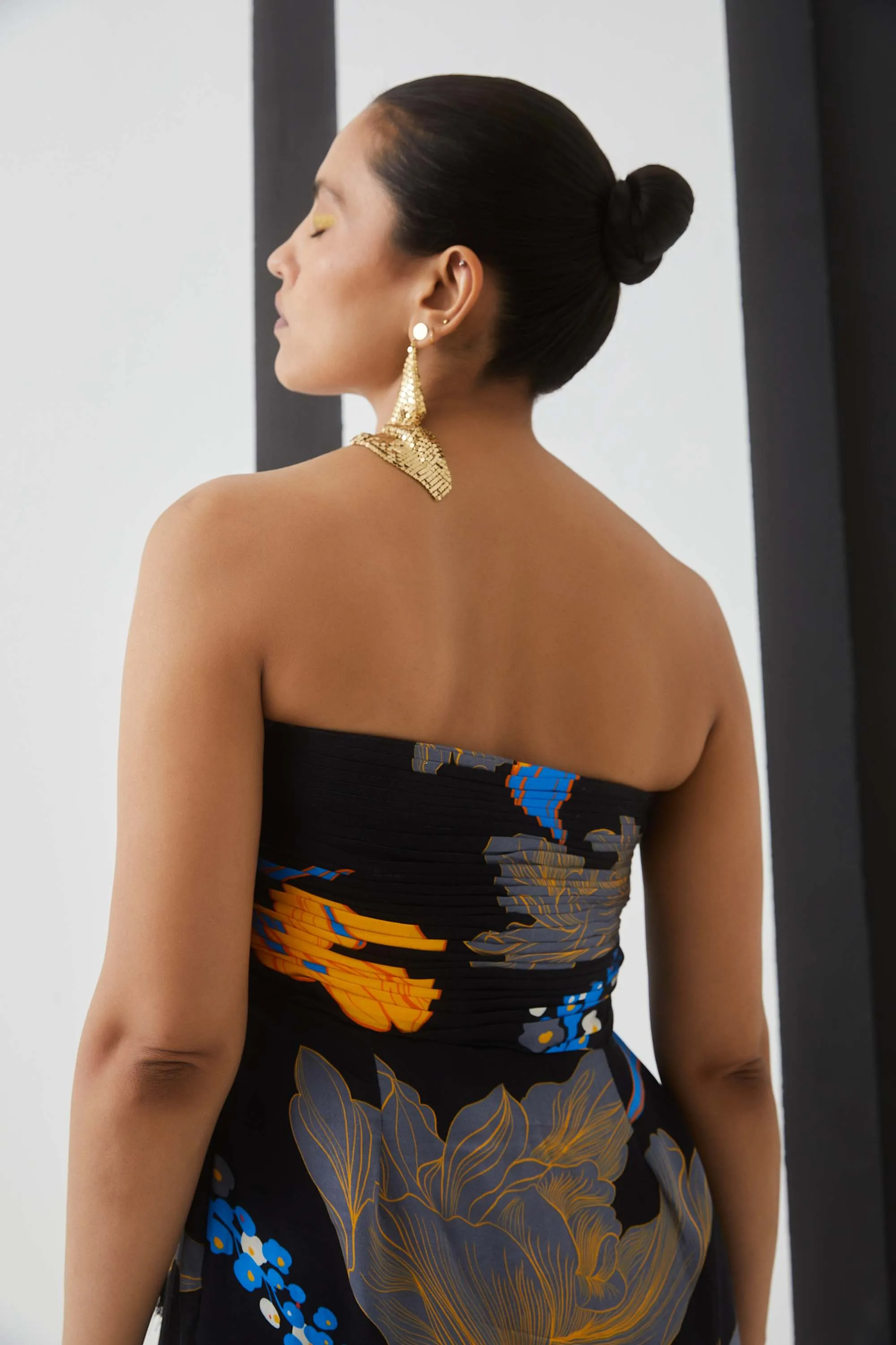 Black Midnight Off Shoulder Dress