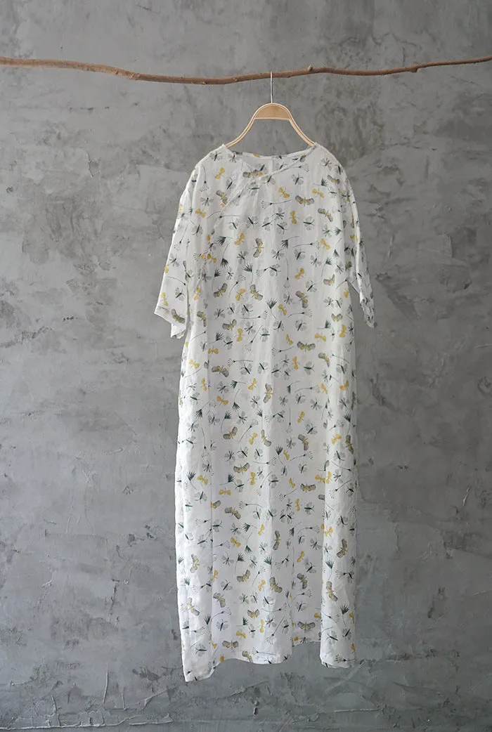 Butterflies Cheongsam Qipao Maxi Dress
