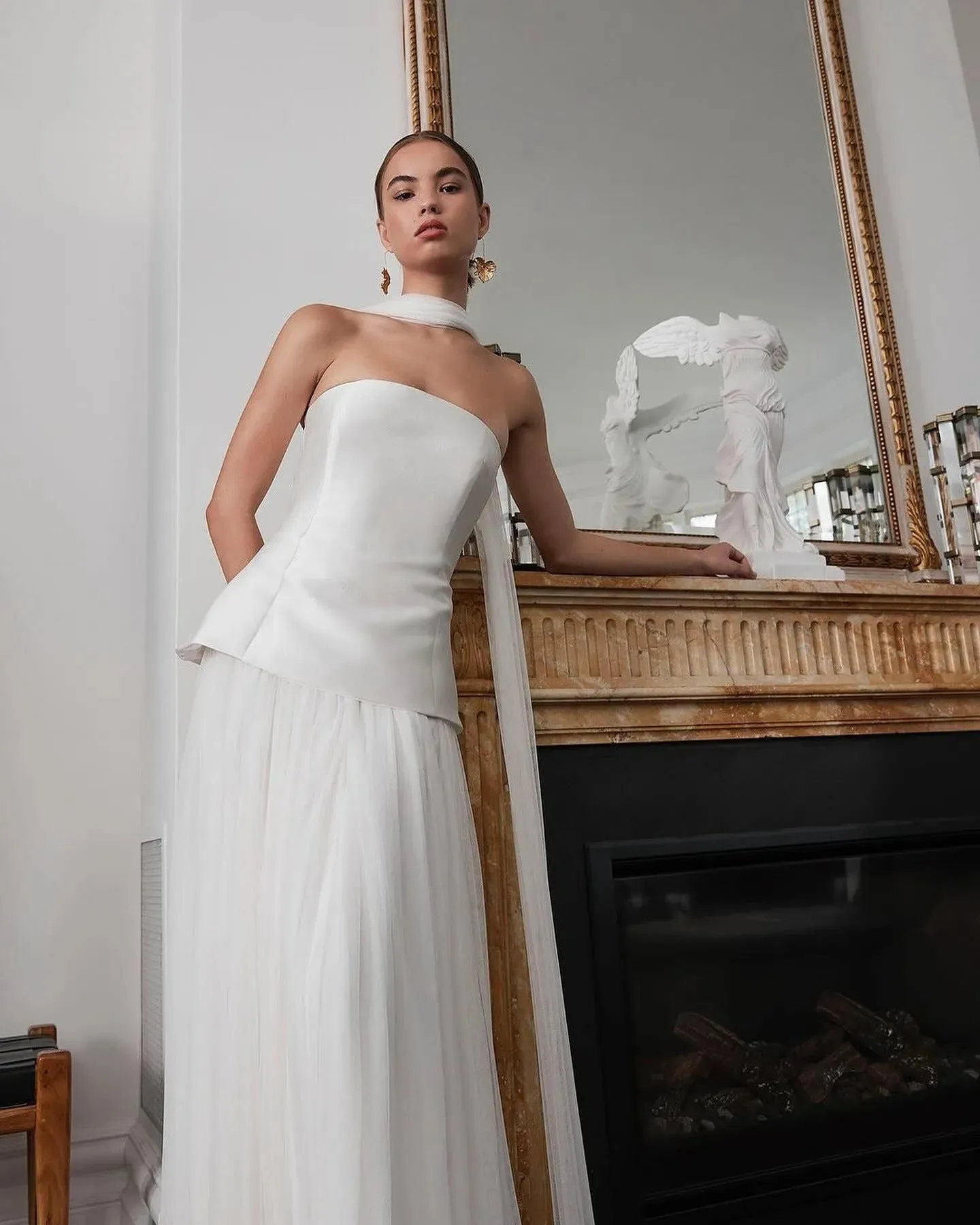 Elegant A-Line Wedding Dresses White Strapless Princess Bridal Dress Boho Beach Wedding Prom Ball Gowns Customized