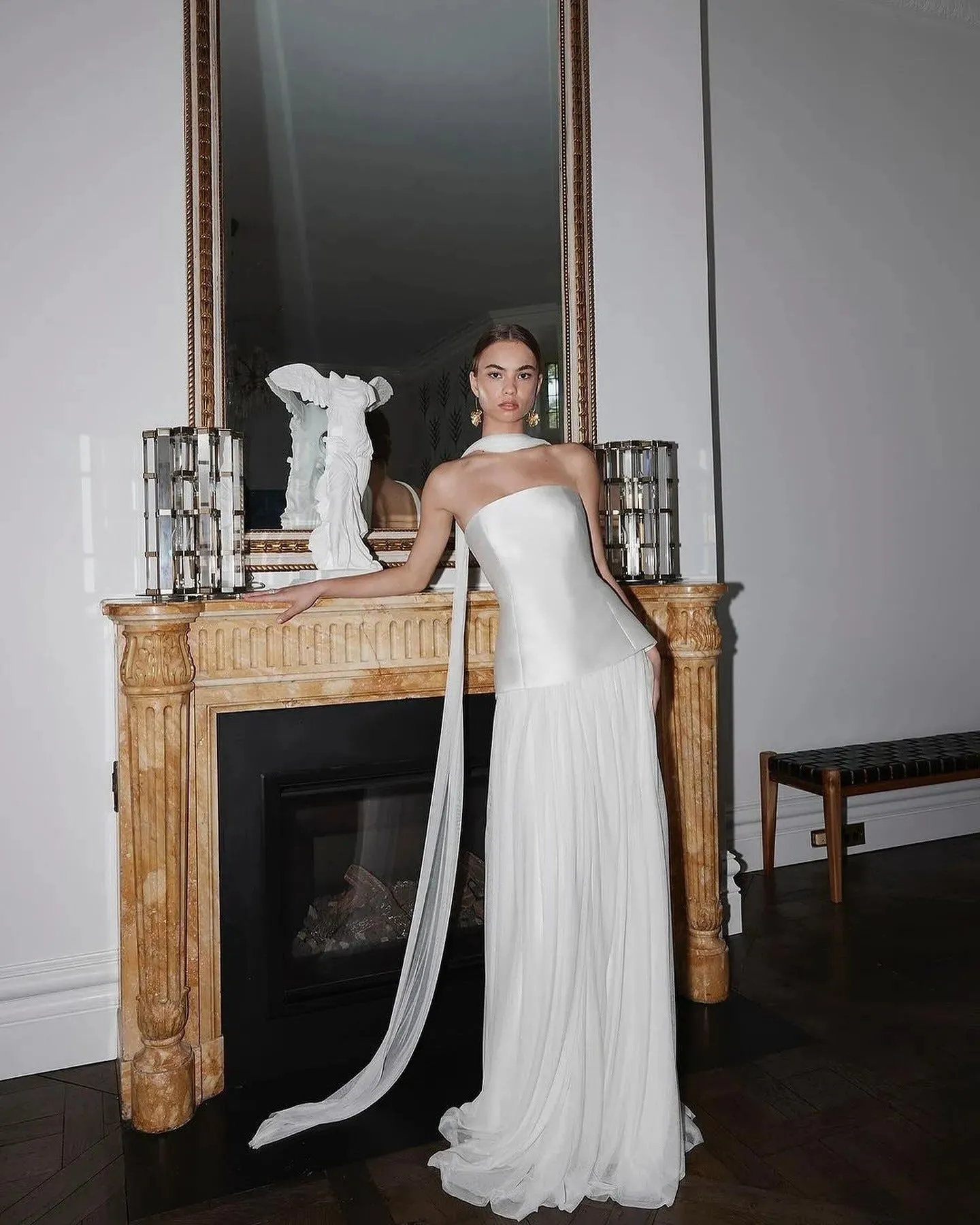 Elegant A-Line Wedding Dresses White Strapless Princess Bridal Dress Boho Beach Wedding Prom Ball Gowns Customized