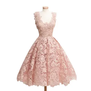 Elegant Lace Patchwork Solid Sleeveless A-Line Fashion Dress Slim Party Dresses Vestido De Festa
