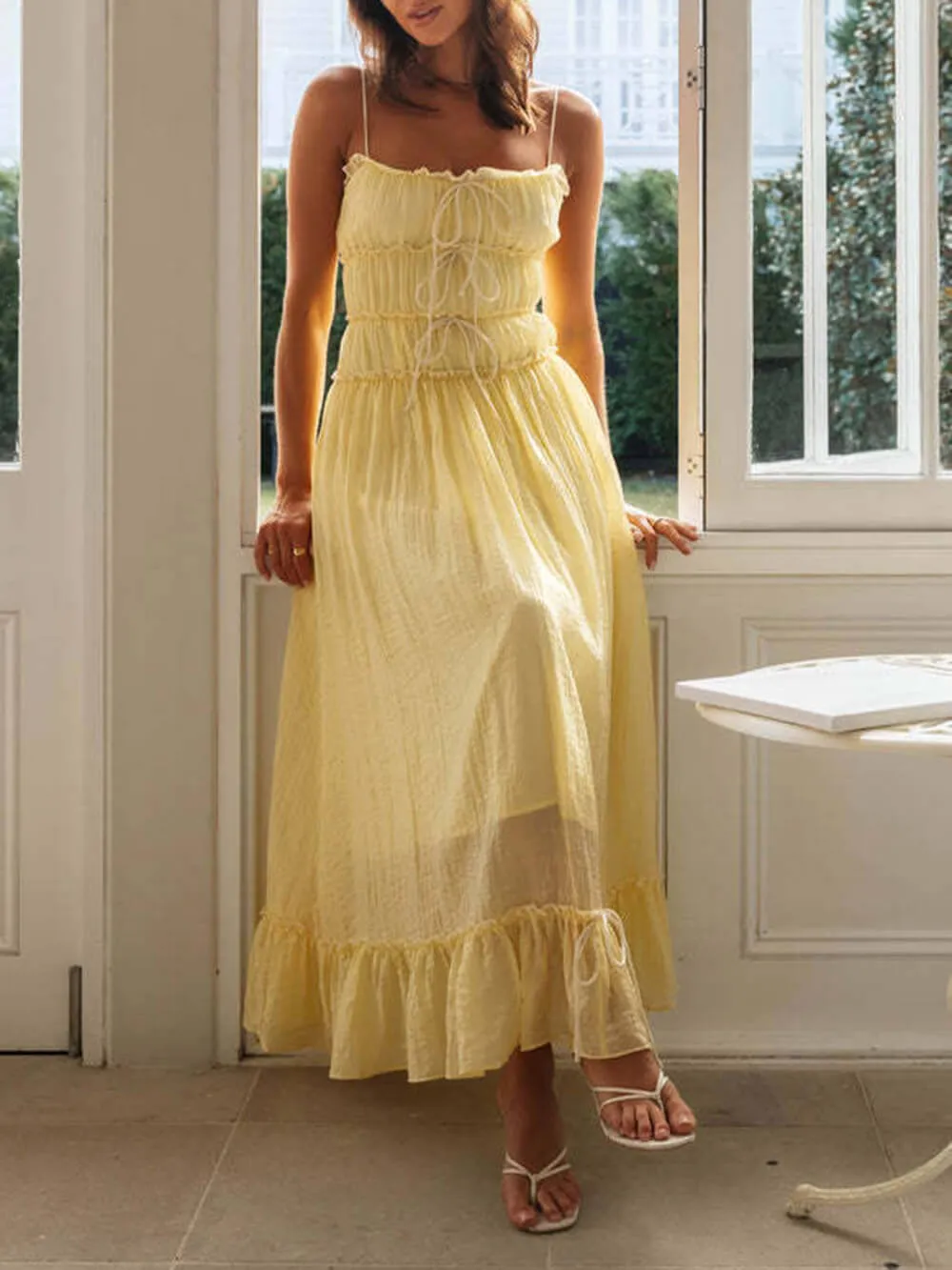 Elegant Off-Shoulder Stylish Strap Patchwork Dress