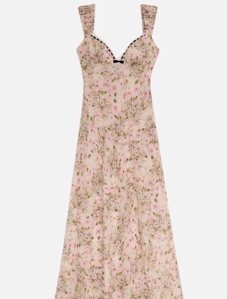 Emmaline Maxi Dress -  Yellow