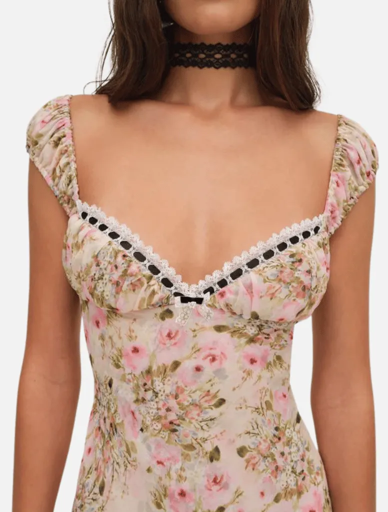 Emmaline Maxi Dress -  Yellow
