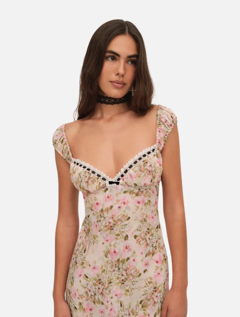 Emmaline Maxi Dress -  Yellow