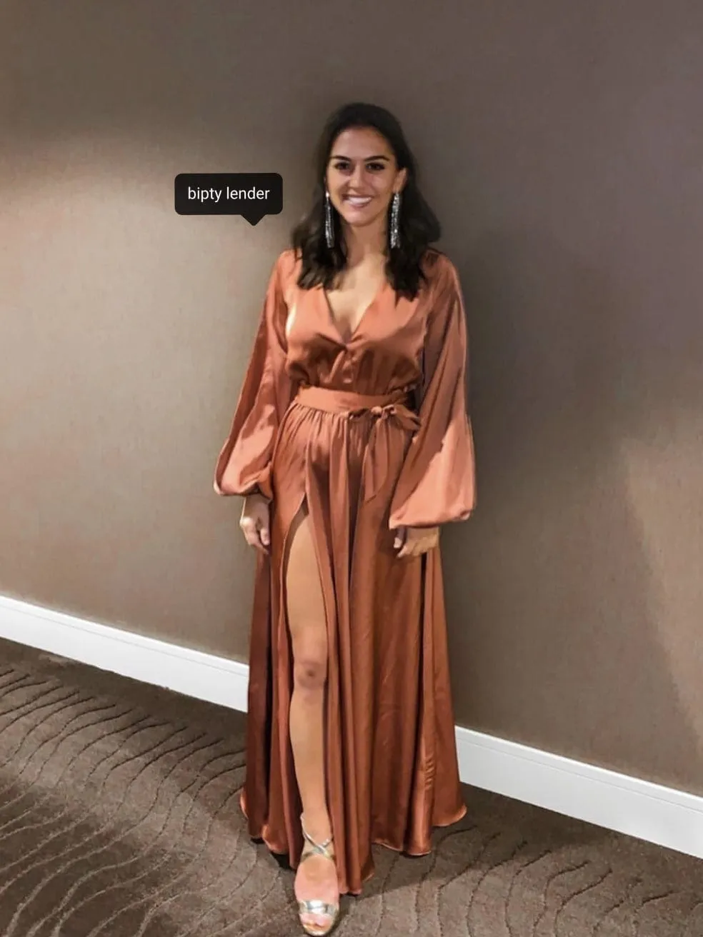 Erin Gown in Bronze