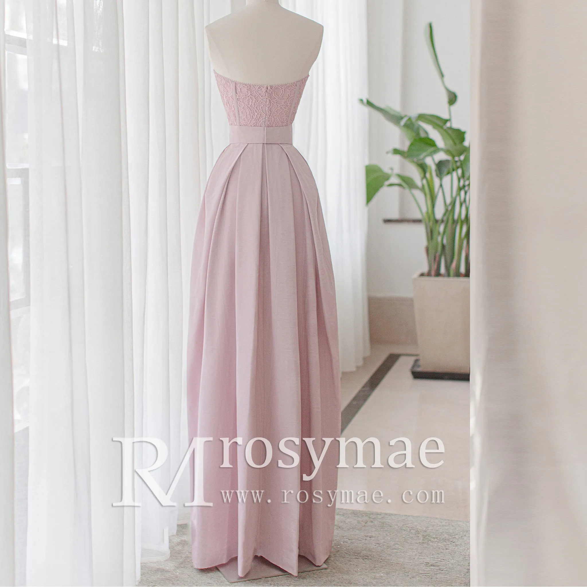 Floor Length Strapless Black Wedding Dresses Formal Gowns
