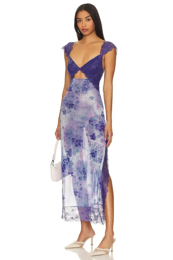 Jovie - Floral Sheath Feminine Dress