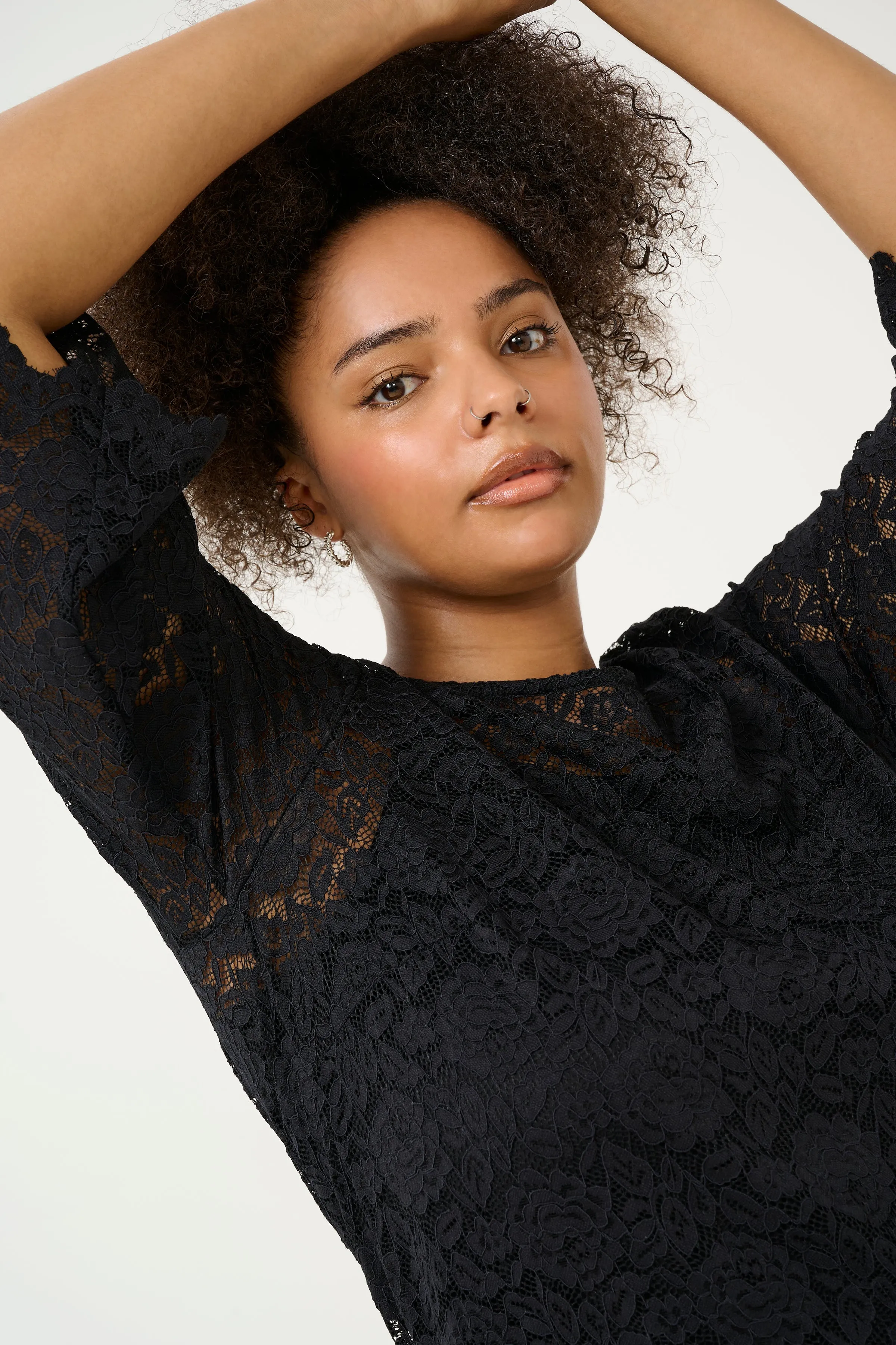Kaffe Curve Jaida Lace Dress