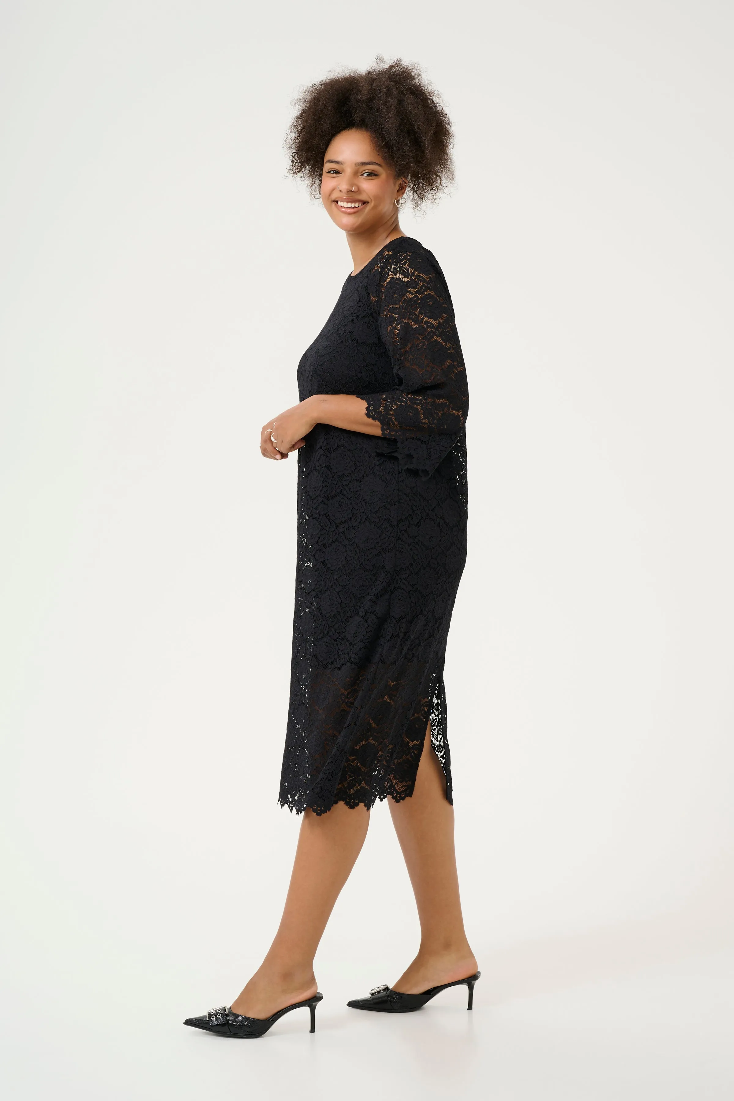Kaffe Curve Jaida Lace Dress