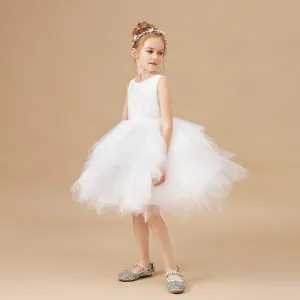Lace Princess Party Flower Girl Dress