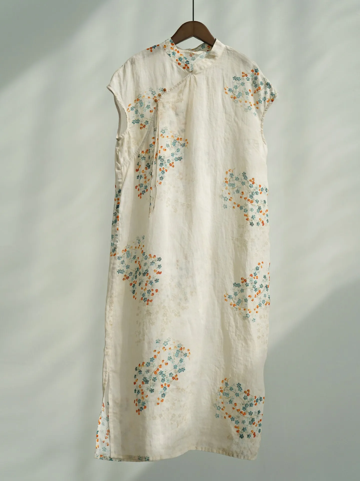 Little Floral Cheongsam Qipao Dress