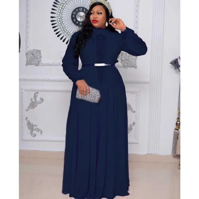 Long Sleeve Elegant Wedding Gown Dress