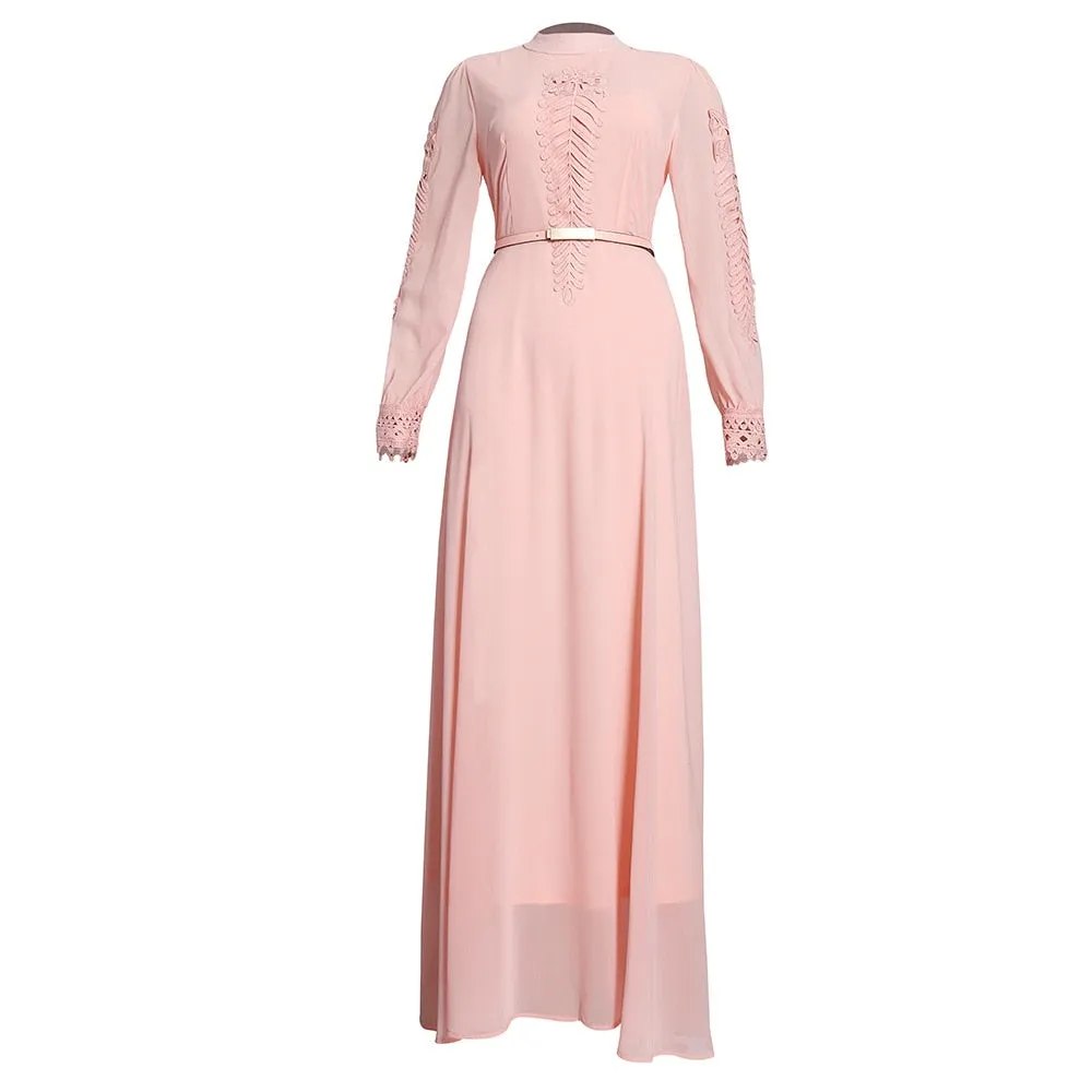 Long Sleeve Elegant Wedding Gown Dress