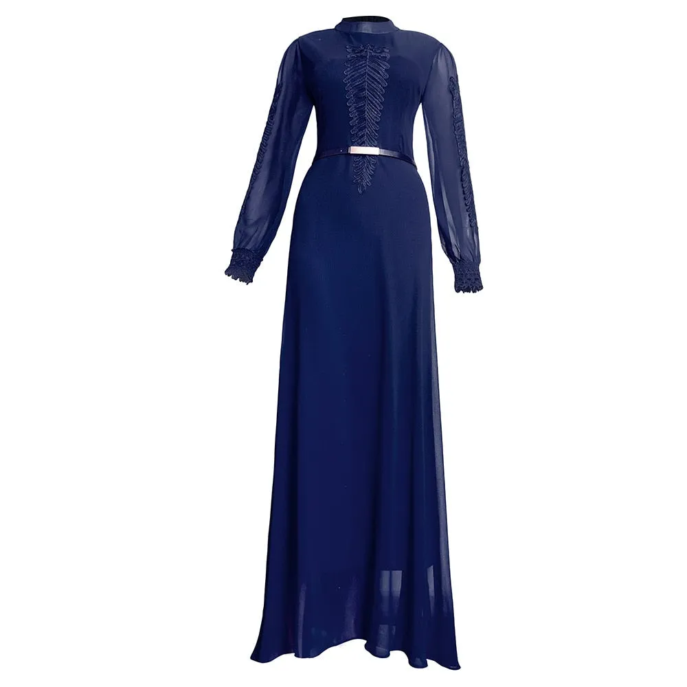 Long Sleeve Elegant Wedding Gown Dress