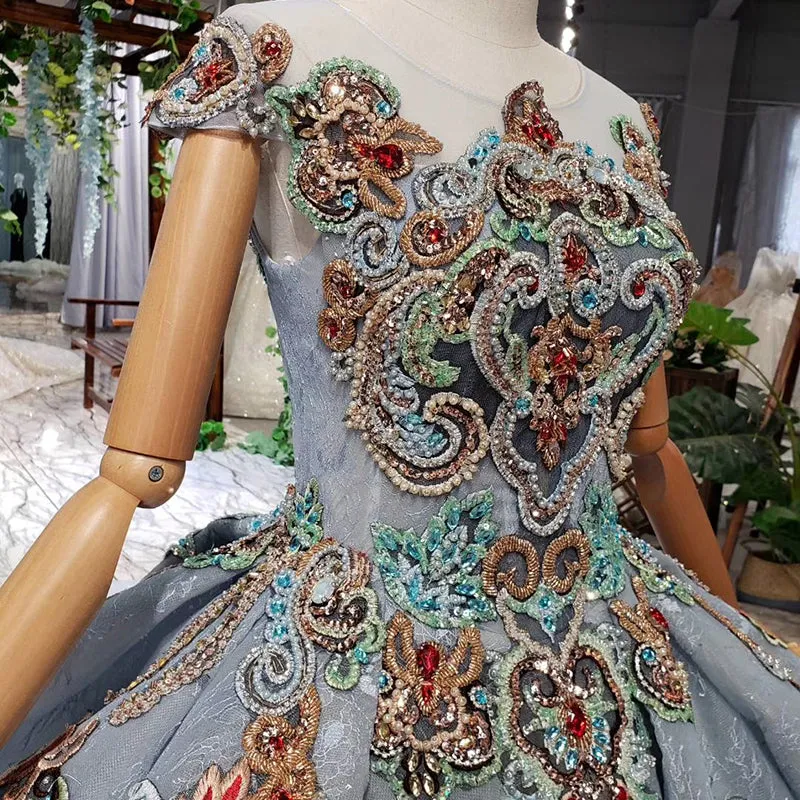 New design style long pattern evening gown fashion formal dress women