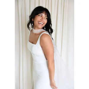 Petite Mariee Boutique - Este Sequin Bridal Cape