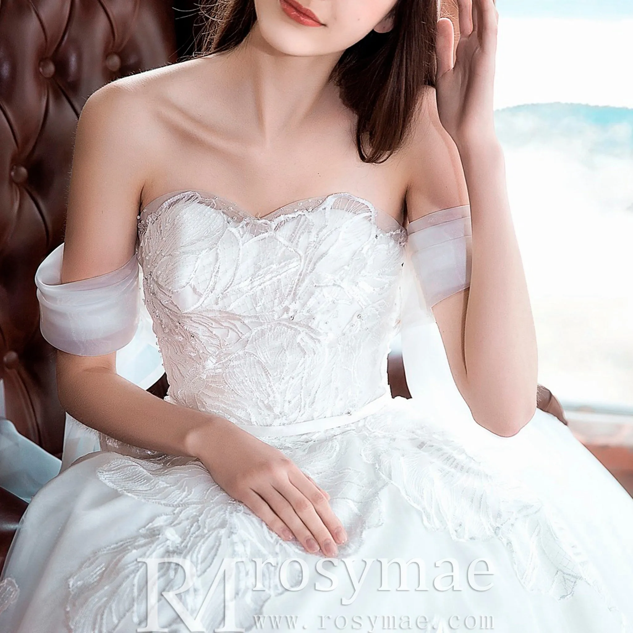 Princess Sweetheart Ball Gown Wedding Dress