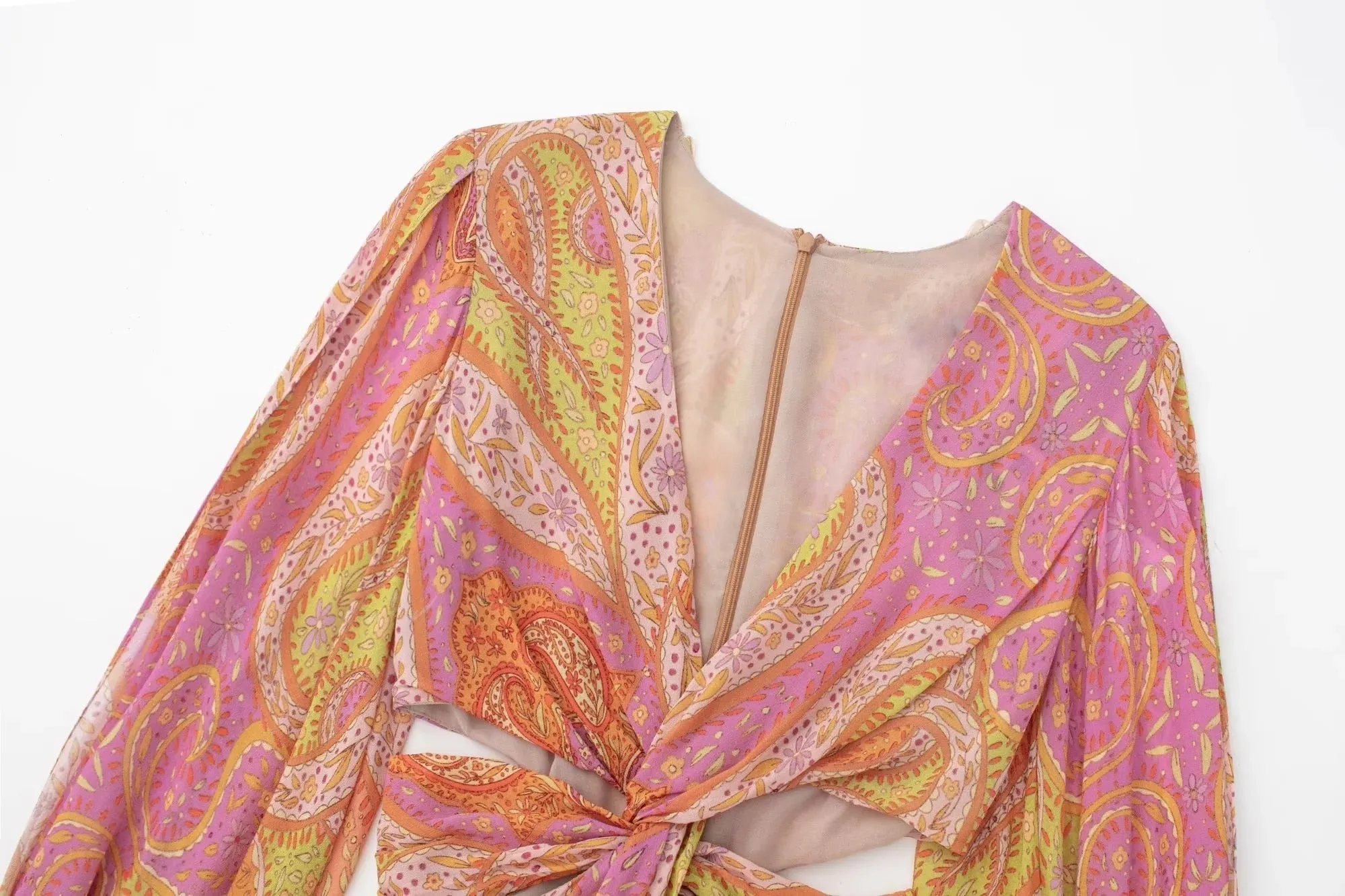 Psychedelic Flower Power Mini Dress