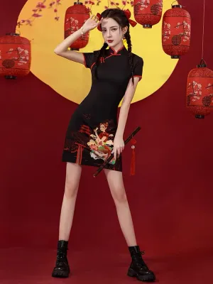 Qipao Cheongsam Dress-Girl