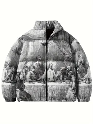 Ruben - Heren Thermisch Winterjack met Qipao-Kraag