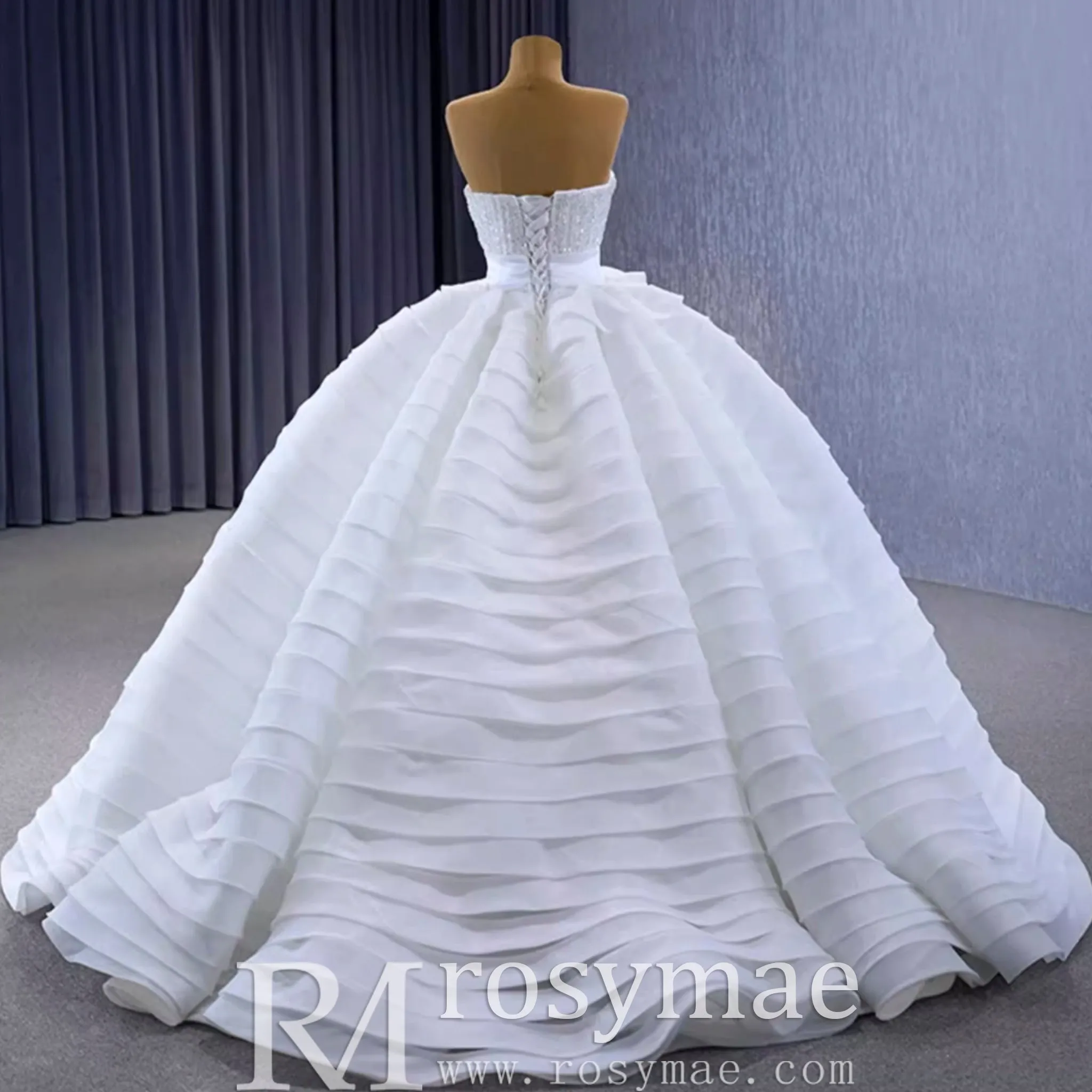 Sequin Bodice Special Quinceañera Dress Pageant Party Event Gala Gown