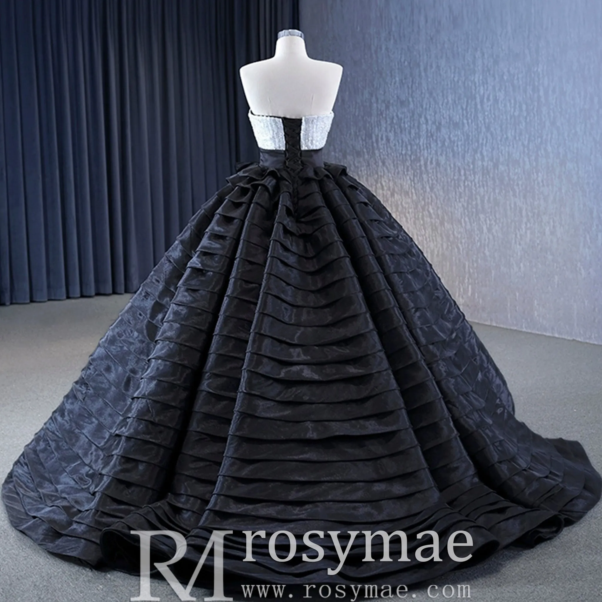 Sequin Bodice Special Quinceañera Dress Pageant Party Event Gala Gown
