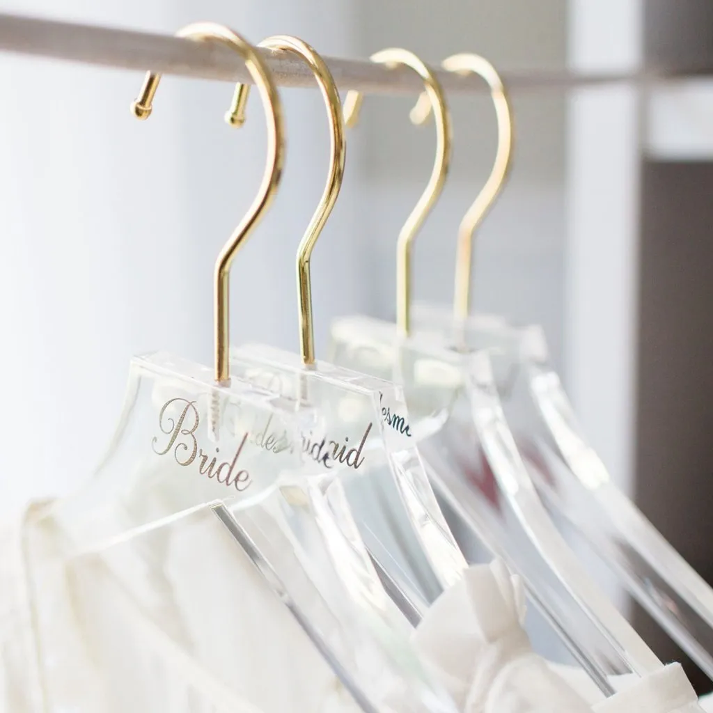 Simple Acrylic Personalized Hangers