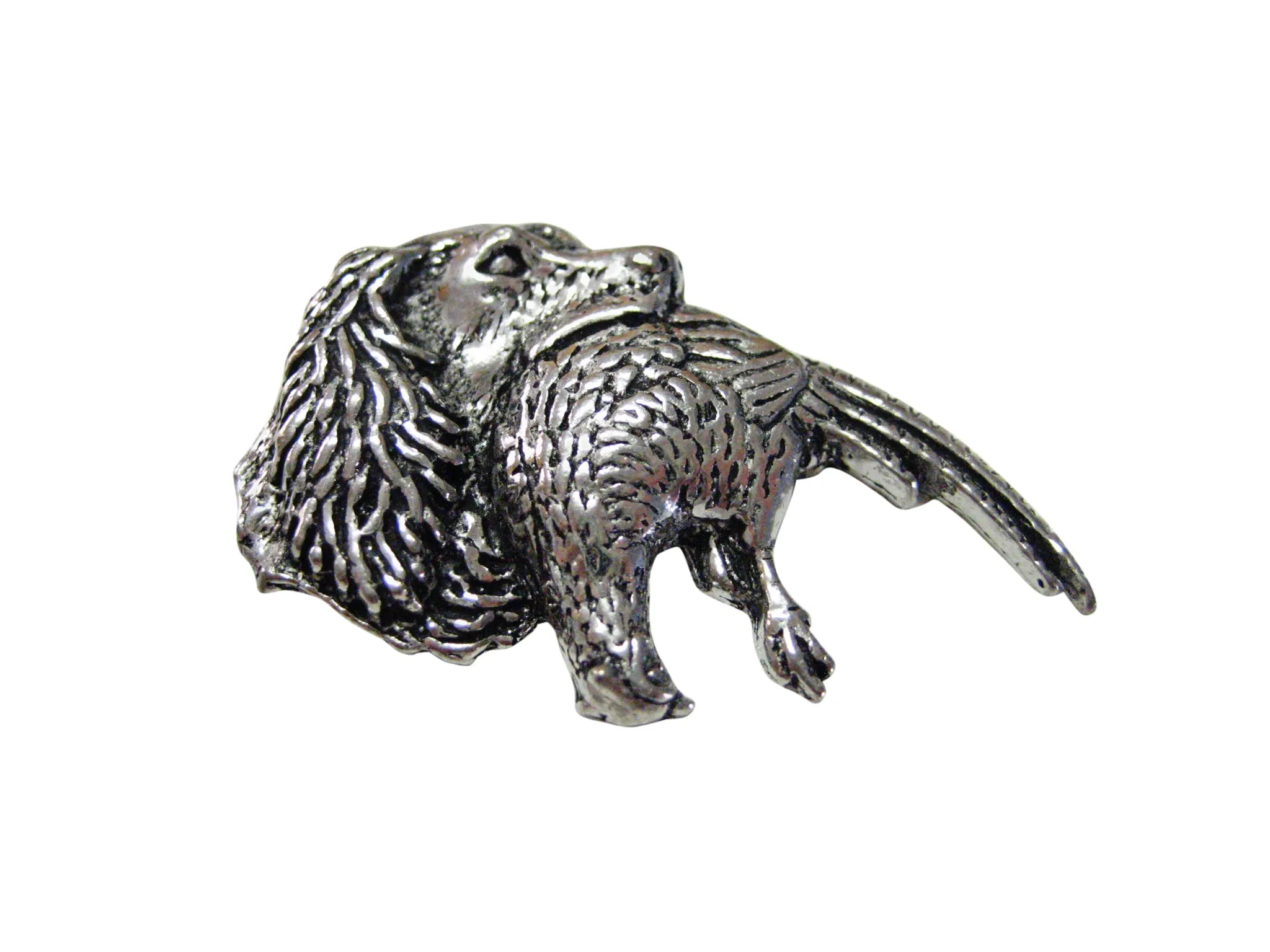Spaniel Dog with Pheasant Magnet
