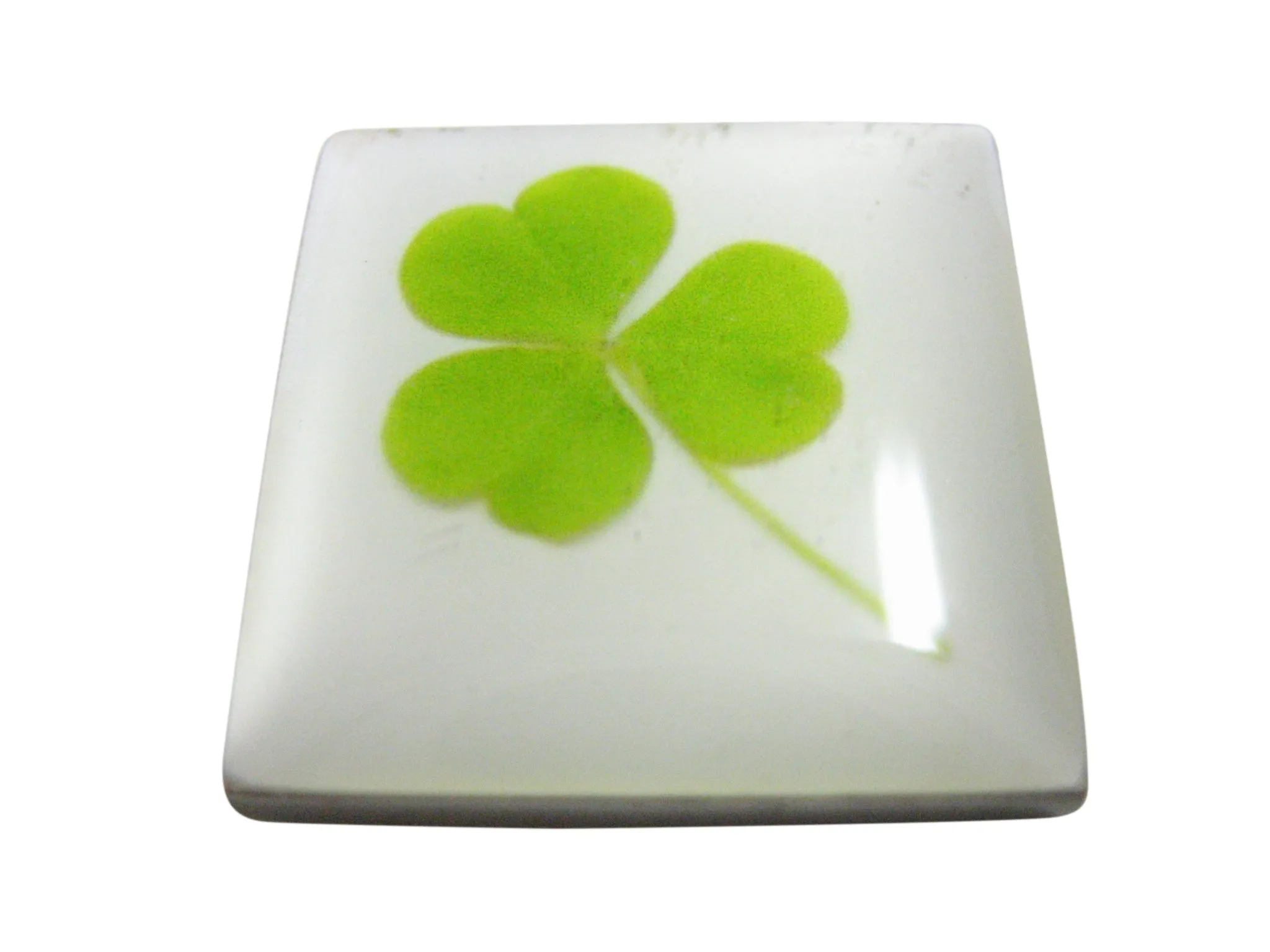 Square Clover Pendant Magnet