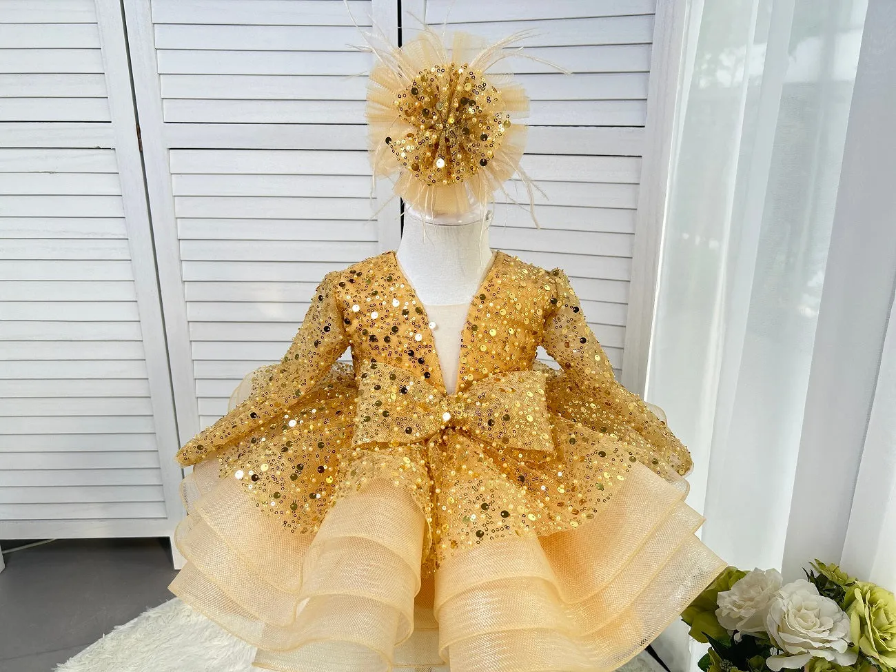 Teen beauty pageant dresses, long sleeve sequin baby dresses, elegant wedding evening dresses