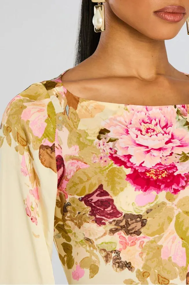 Viola Bloom Long Sleeve Gown