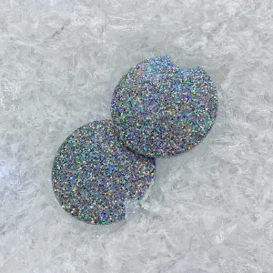 Winter Resin Car Coaster, Cupholder Coaster – Set of 2