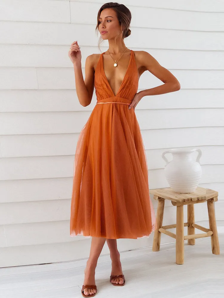 Women's New  Summer Sexy Mesh Skirt